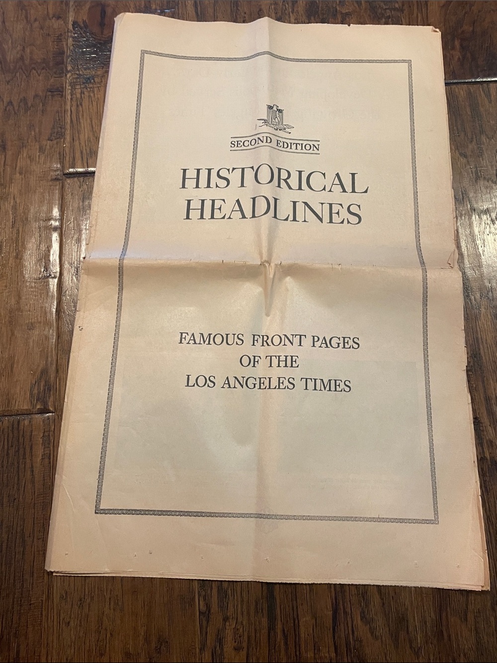 LA Times Historical Headlines